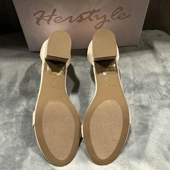 HERSTYLE Nude‎ Sunday Pump NIB - Picture 10 of 10